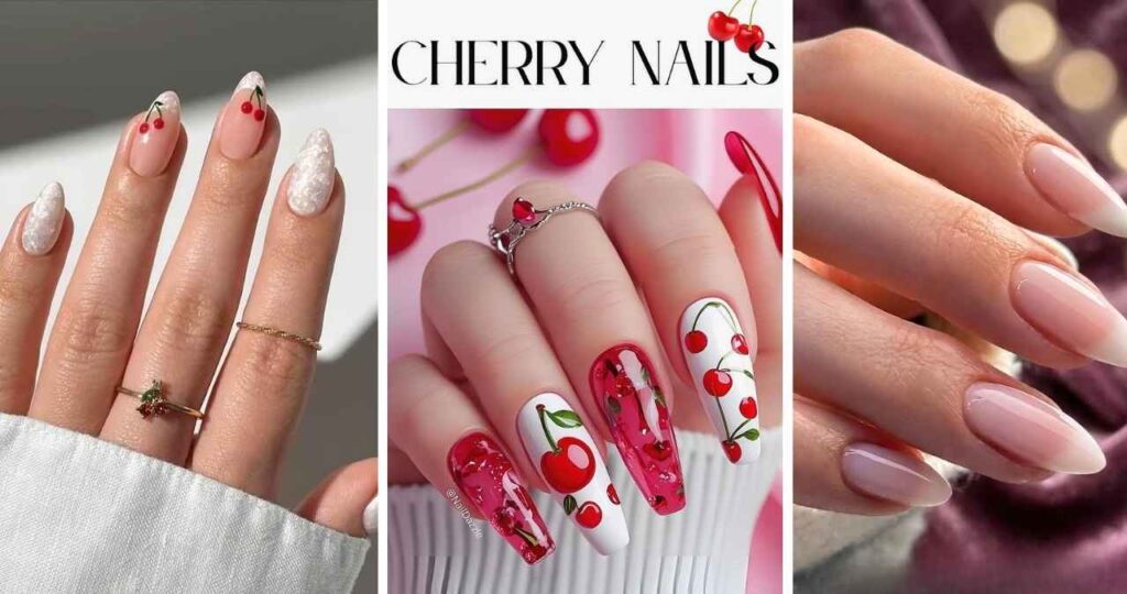 25 Cherry Nail Designs Everyone Will Be Obsessed With in 2026