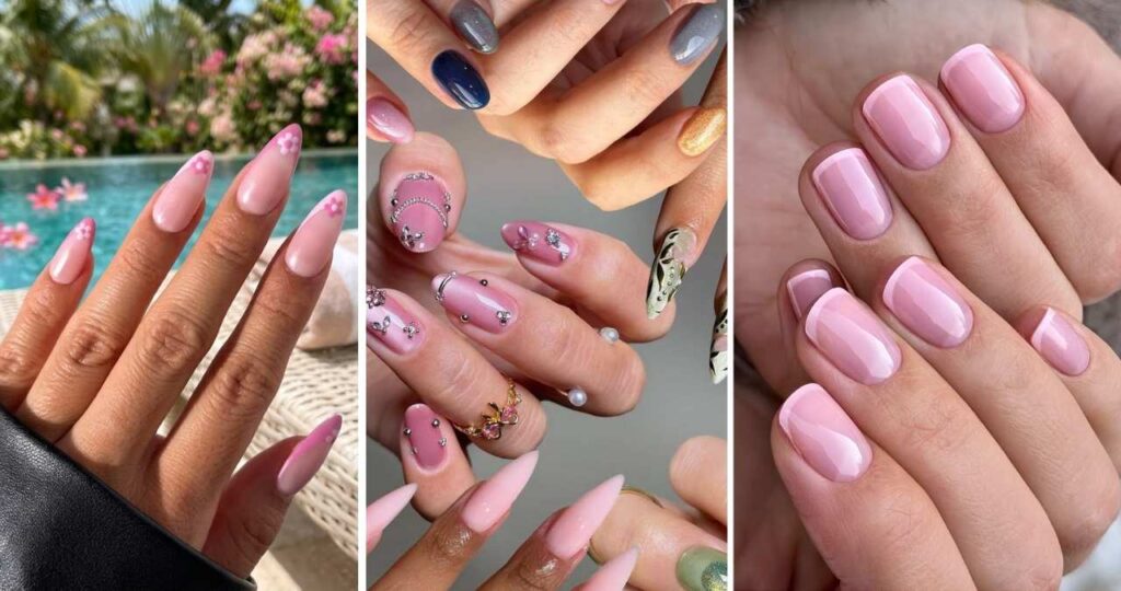 Pink-on-Pink French Nails Are the Perfect Upgrade to a Classic Mani