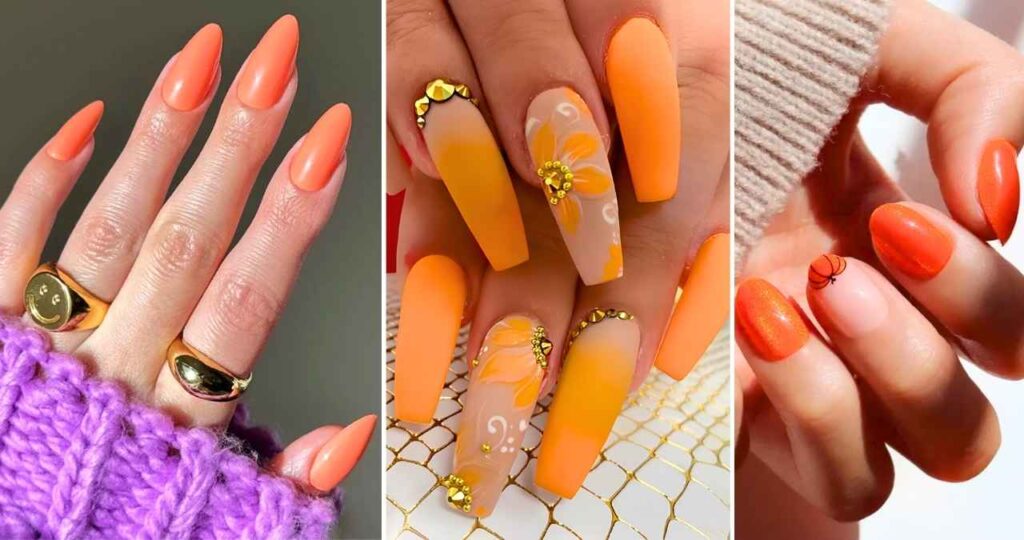 30 Stunning Orange Nail Designs Everyone Will Be Wearing in 2026