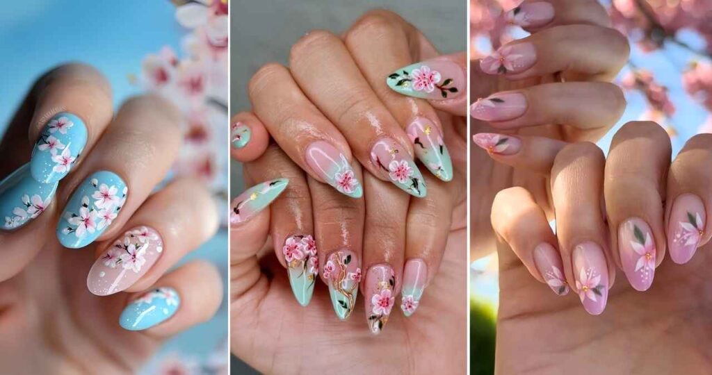 Cherry Blossom Nails Are the Dreamy Spring Trend Everyone Wants Right Now