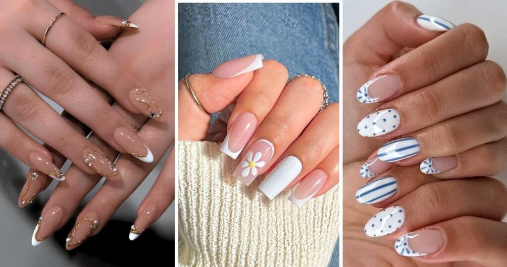 30 Trendy White Spring Nail Ideas Everyone Will Be Copying This Season