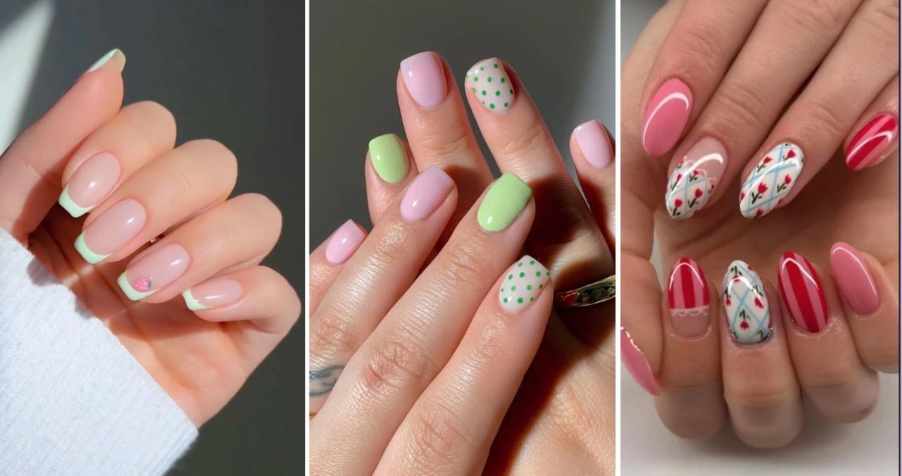 10 Strawberry Matcha Nail Ideas That Will Be Everywhere This Spring 2026