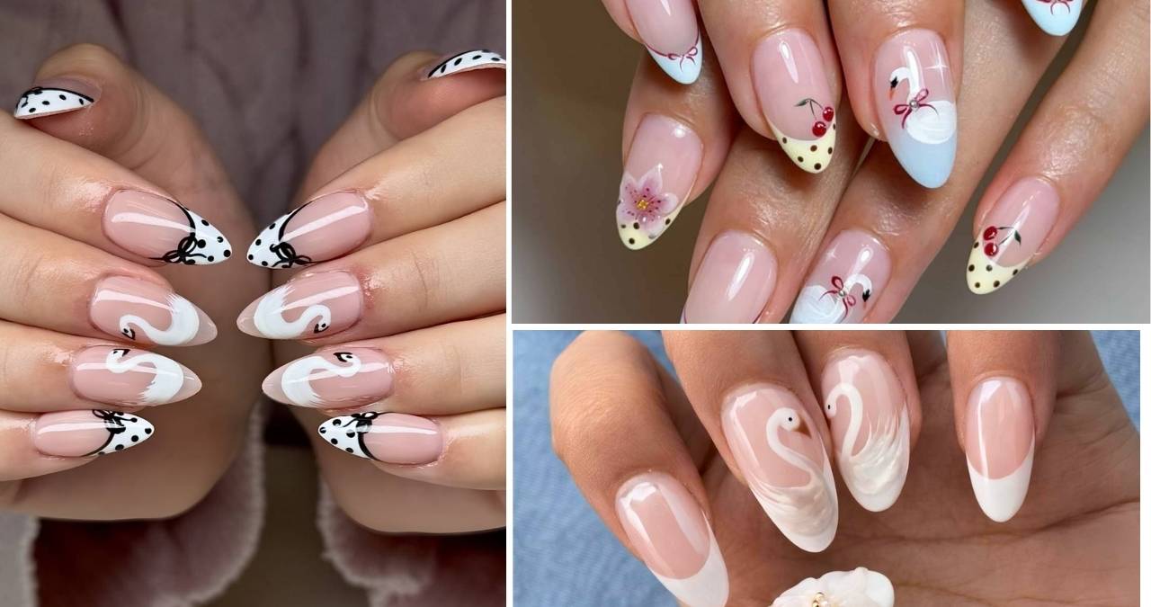 Swan Nails Are Taking Over 2026 Elegant Manicure Ideas You'll Love