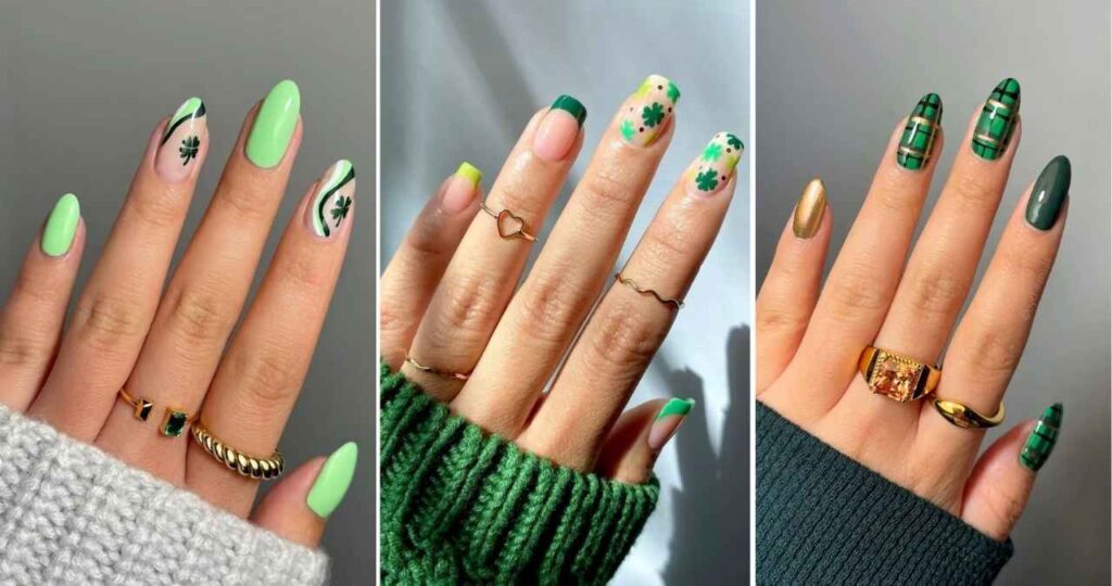 Trendy St. Patrick’s Day Nails 35 Chic Designs for the Perfect Lucky Mani