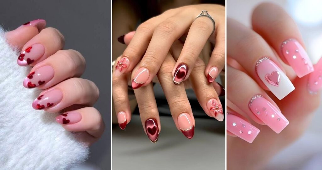 20 Heart Melting Valentine’s Day Chrome Nails You Need to Try This Year