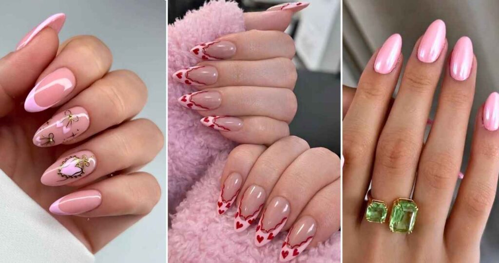 30 Dreamy Pink Valentine’s Day Nail Ideas for the Ultimate Romantic Manicure