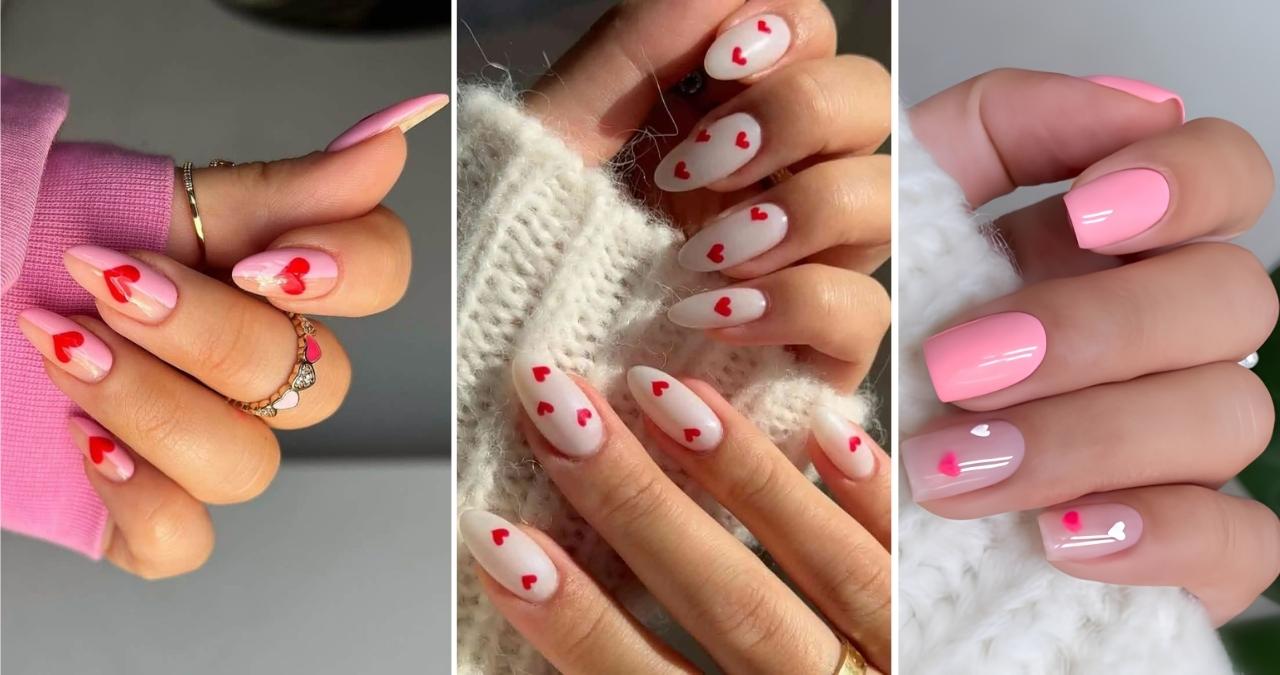 30 Trendy Heart Nail Designs Everyone Will Be Obsessed With in 2026
